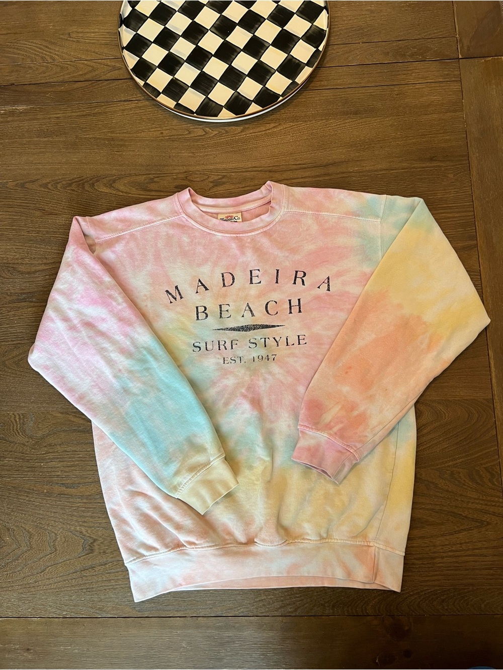 🫟Madeira Beach Tie-Dye Sweatshirt